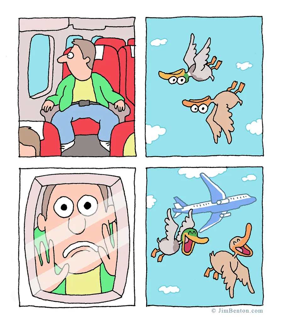 160 Funny Comics By Jim Benton