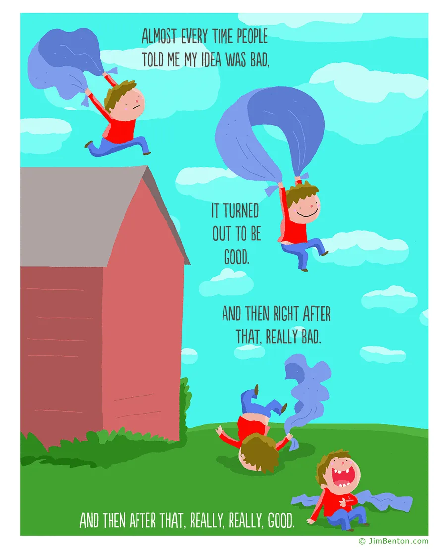 160 Funny Comics By Jim Benton