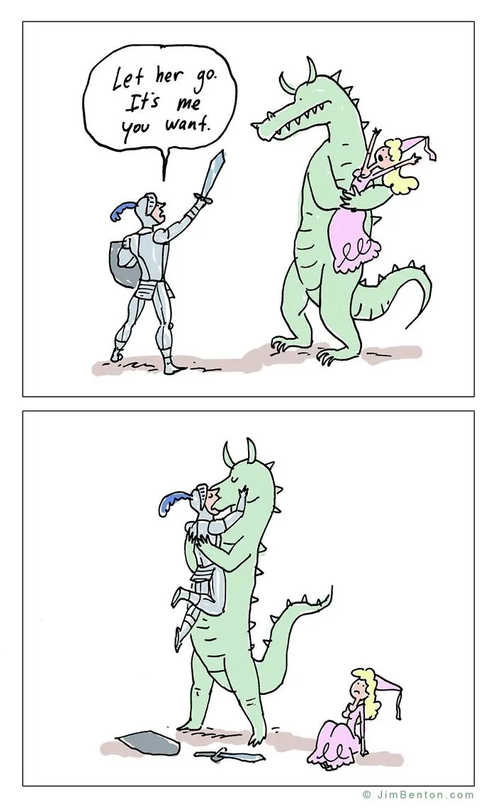 160 Funny Comics By Jim Benton