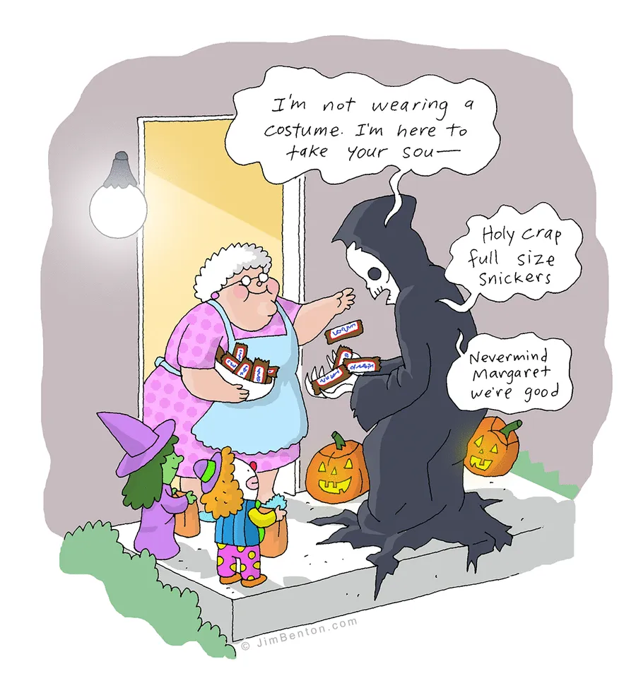 160 Funny Comics By Jim Benton