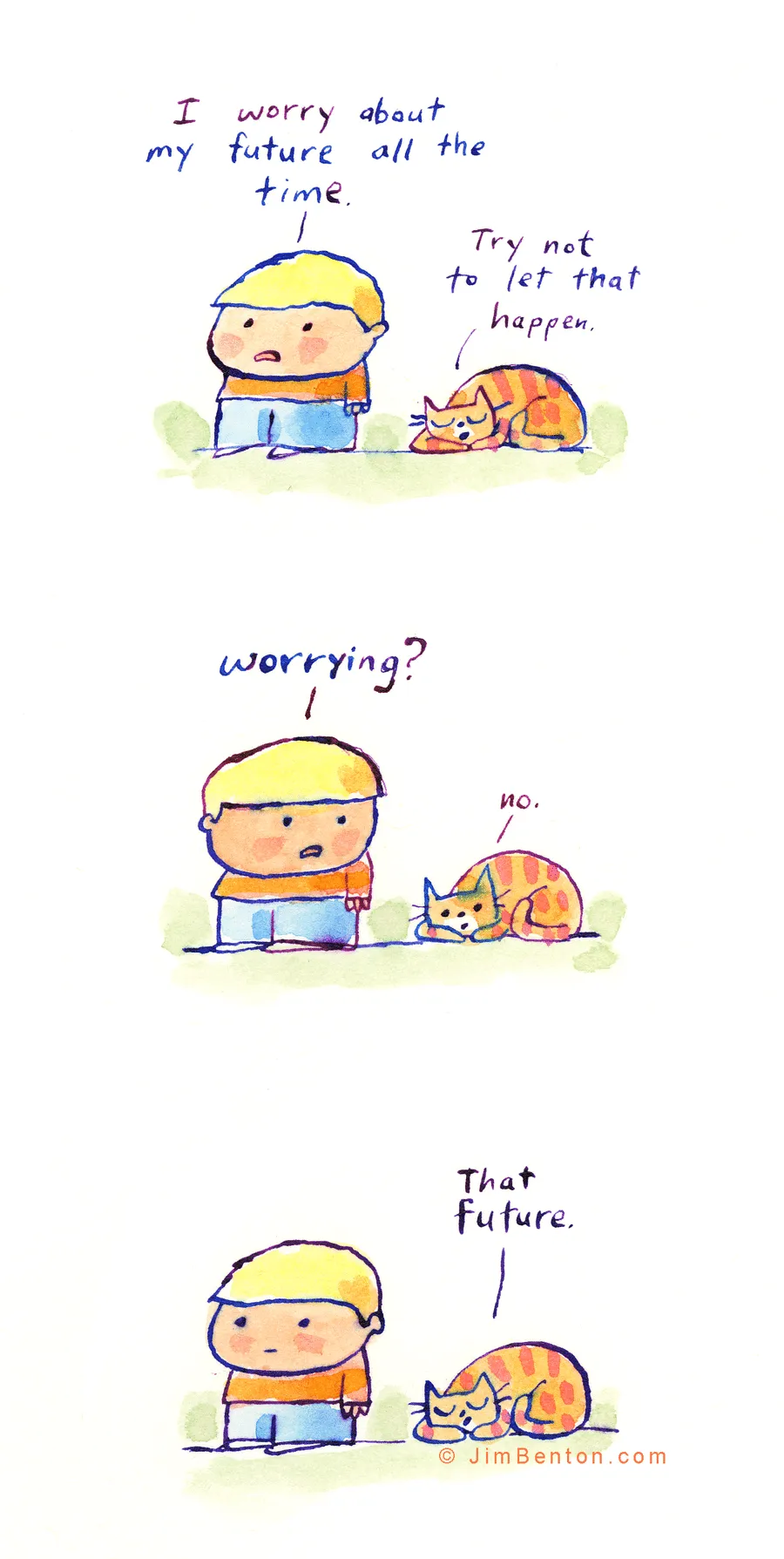 160 Funny Comics By Jim Benton