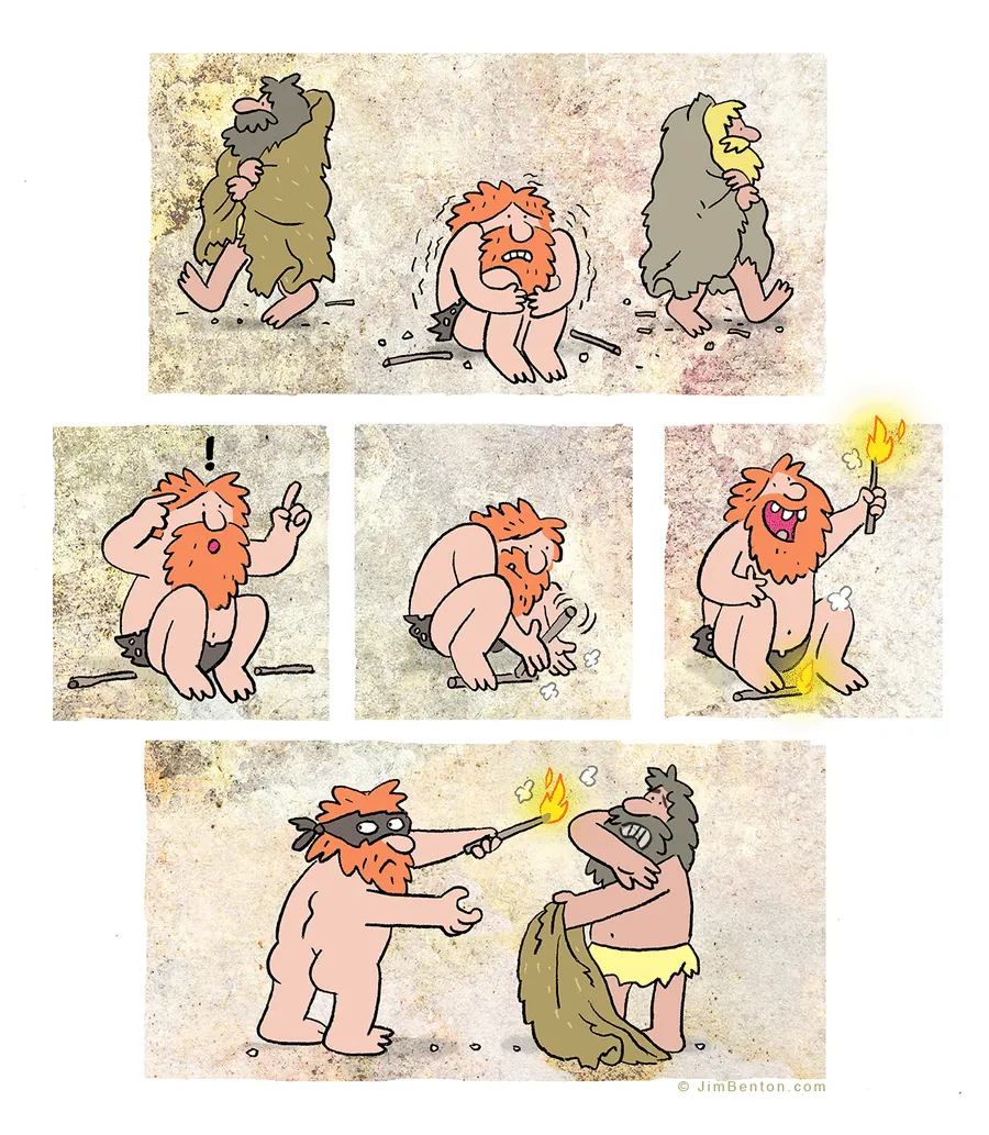 160 Funny Comics By Jim Benton