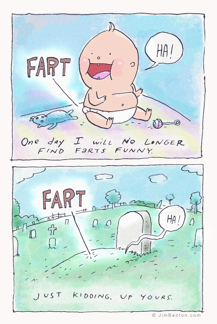 160 Funny Comics By Jim Benton