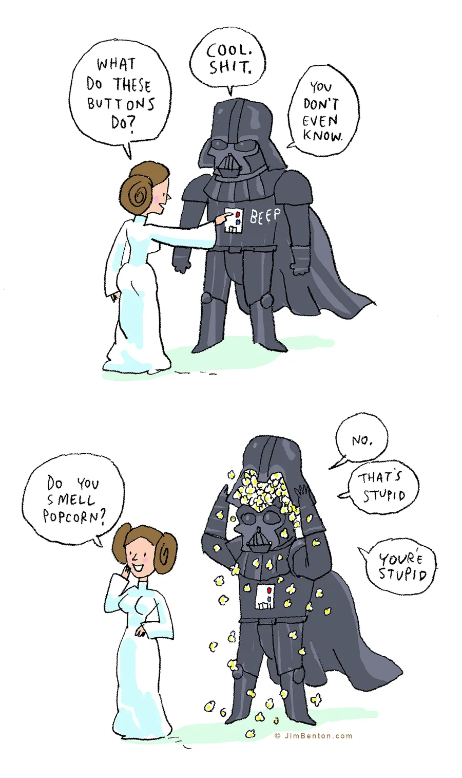 160 Funny Comics By Jim Benton