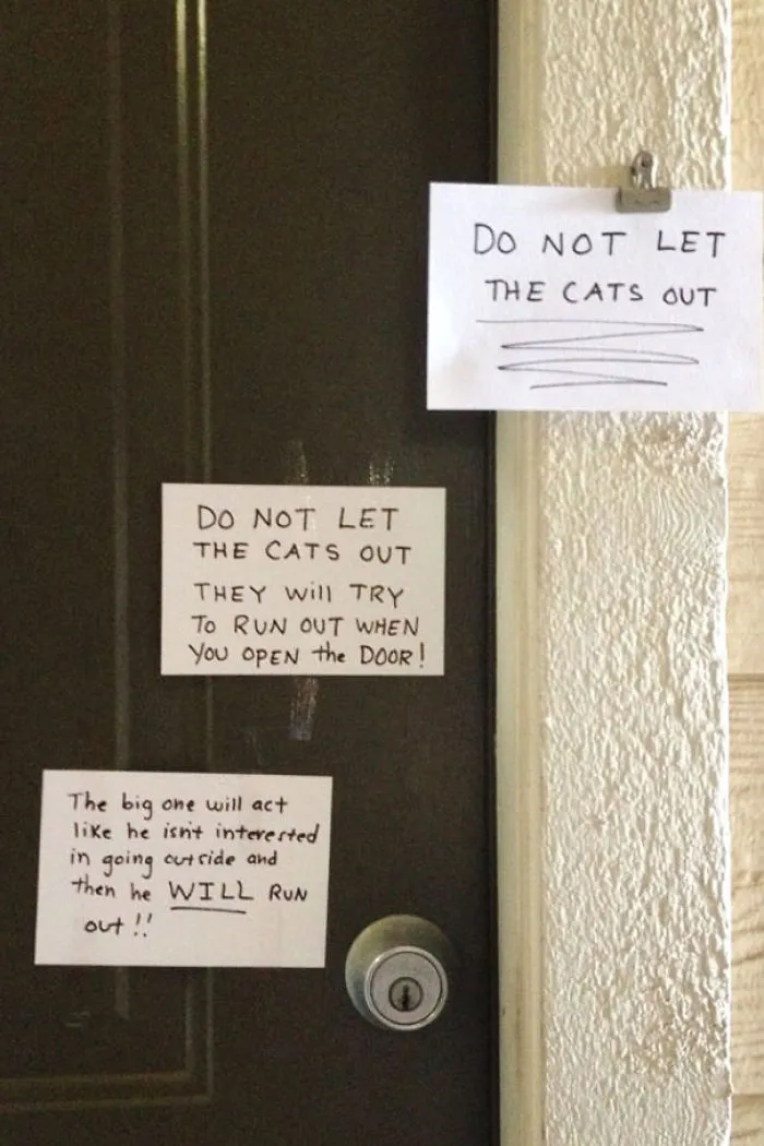 My Neighbor Left Some Notes For The Maintenance Guy
