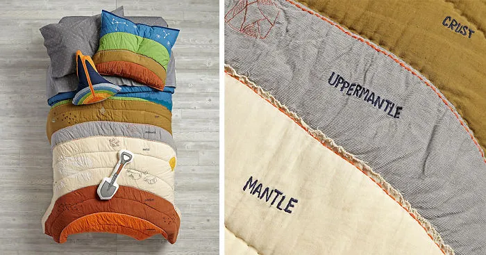 Bedding Showing The Layers Of The Earth Will Bury You In Awesomeness