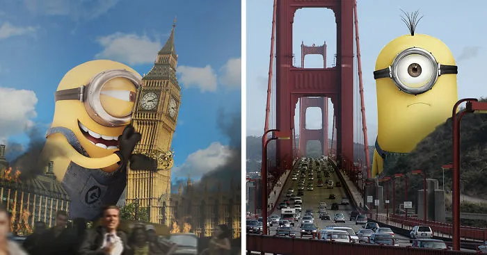 Minions Taking Over Famous Places All Around The World