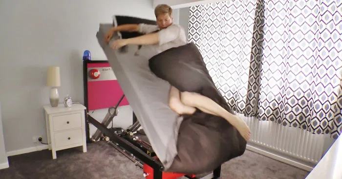 Inventor Creates High Voltage Ejector Bed For People Who Can't Wake Up