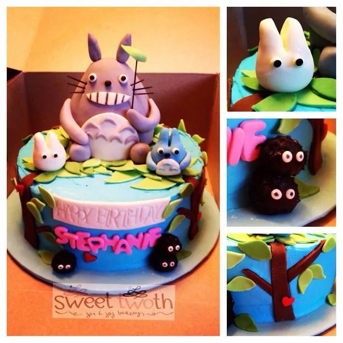 50 Totoro Cakes That Are Too Cute To Eat