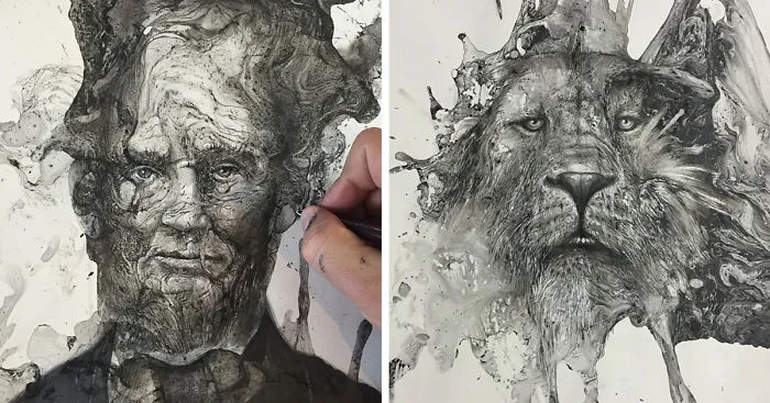 I Splash Ink To Create Chaos So I Could Bring Some Order To My Life