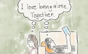 I Illustrate The Difficulties I Face As An Introvert