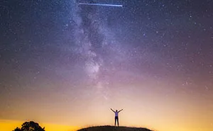 I Accidentally Captured The ISS While Shooting My Friend