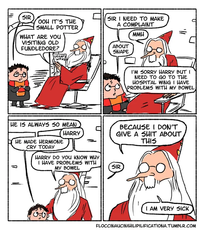 When Dumbledore Did Nothing About Snape Bullying Students