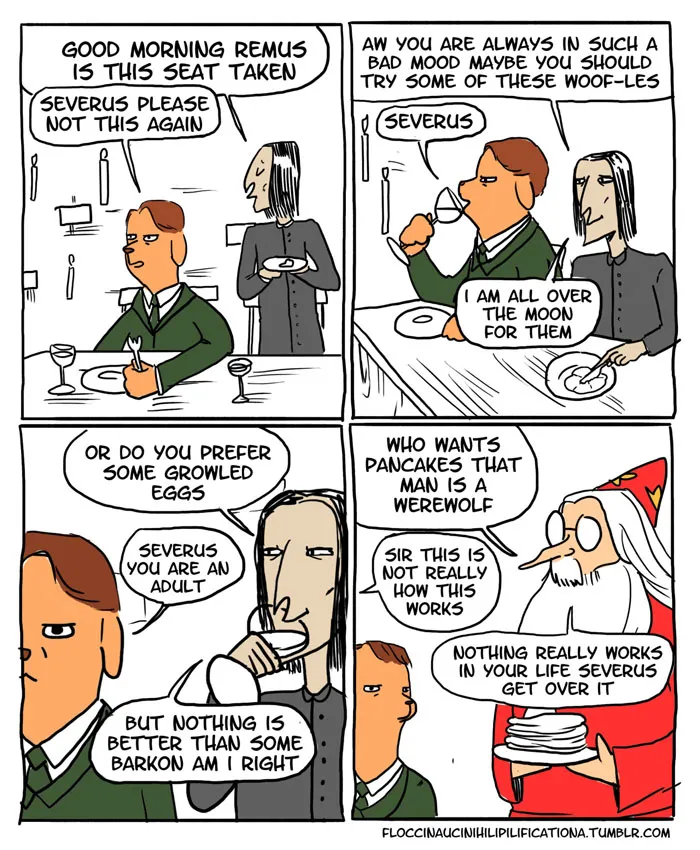 When Dumbledore Let Remus And Snape Hate Each Other