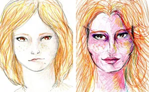 Artist Used LSD And Drew Herself For 9 Hours To Show How It Affects Brain