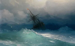 Hypnotizing Translucent Waves In 19th Century Russian Paintings Capture The Raw Power Of The Sea