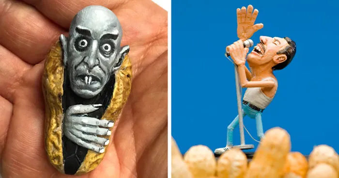 No Peanut Is Safe From Becoming My Artwork