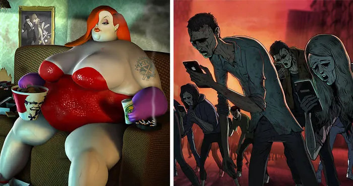 The Sad Truth About Today's World Illustrated By Steve Cutts