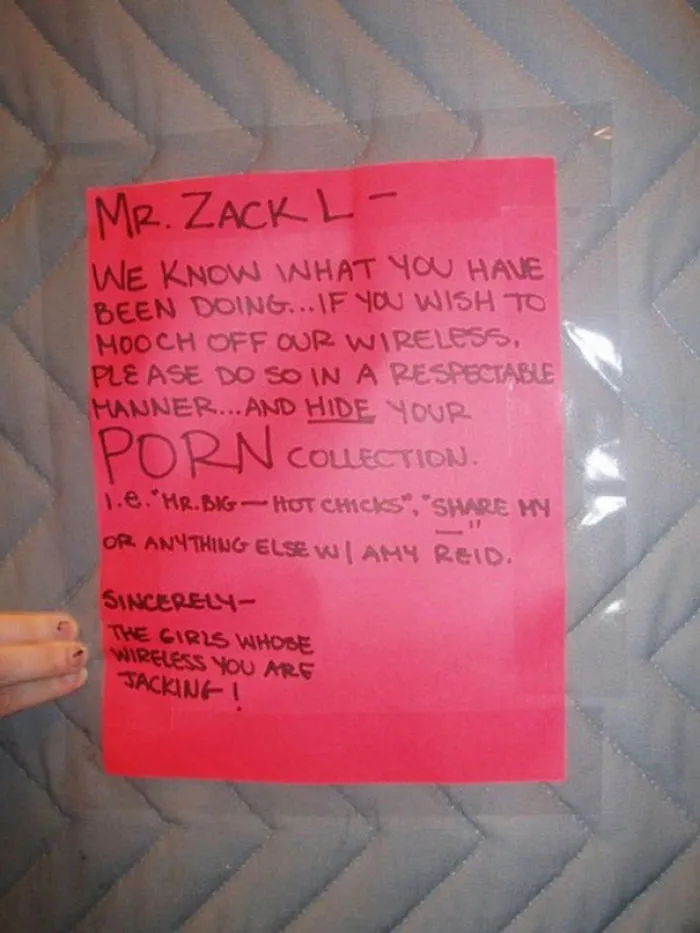 Note To Neighbor