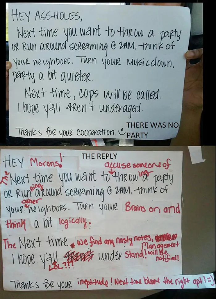 Country Sorority Girls Leave A Note On Our Door