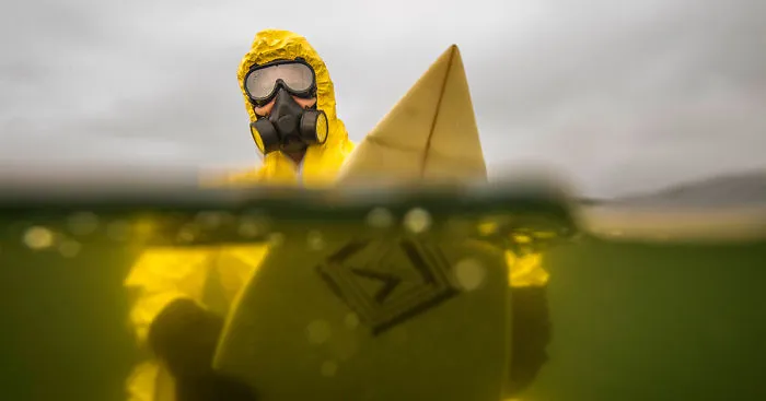 Hazmat Surfing: My Photos Predict A Poisonous, Dark Future For Our Oceans