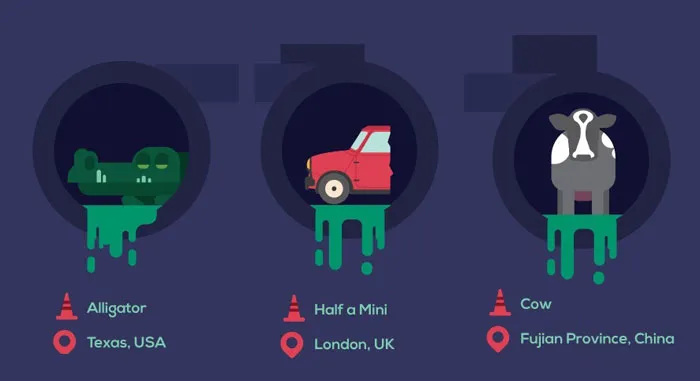 20 Strangest Things Found In Sewers Around The World