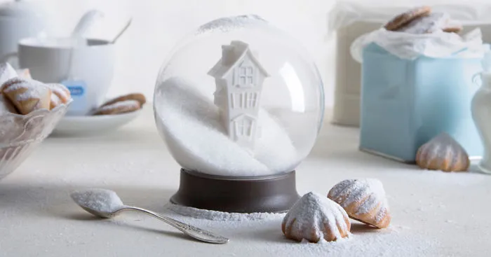 We Designed A Sugar Bowl That Is Also A Snow Globe