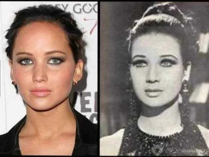 Creepy: Celebrities And Their Historical Twins