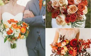 +7 Stunning Autumn Wedding Bouquet Ideas
