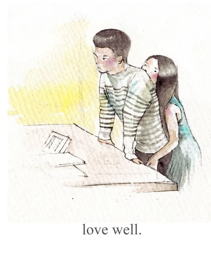 I Illustrated Everyday Love Of This Indonesia Couple Celebrity