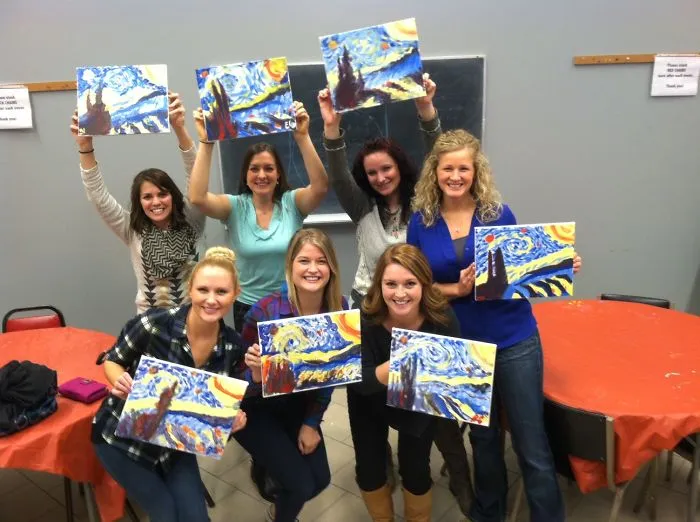 I Paint & Party With People, And They Make Wonderful Art!