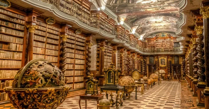 The World's Most Beautiful Library Is In Prague, Czech Republic