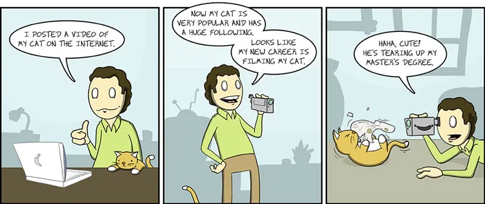58 Funny Comics Reveal The Reality Of Owning A Cat