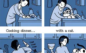 58 Funny Comics Reveal The Reality Of Owning A Cat