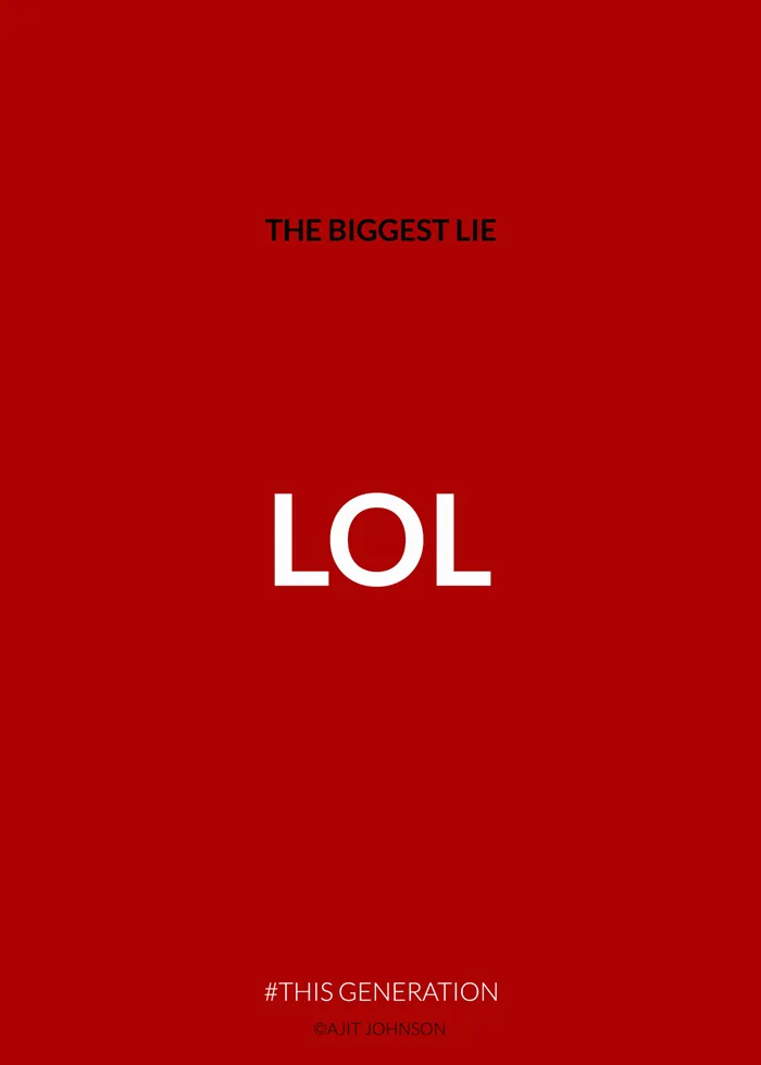 45 Brutally Honest Posters Show Our Addiction To Technology