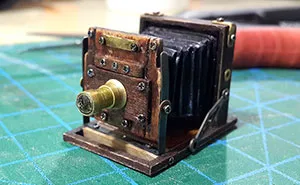I Made A Miniature Vintage Studio Camera