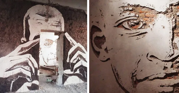 Street Artists Transformed This Abandoned Factory Into An Art Gallery