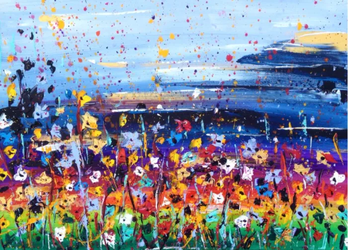 Irish Artist Emma Campbell Will Blow Your Mind With Her Abstract Landscapes