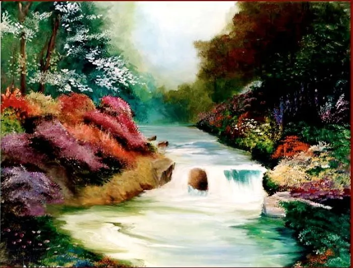 Amazing Mouth Painting Artist