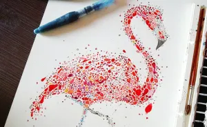 Dotted Animals That I Created From Hundreds Of Dots