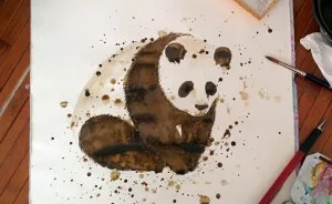 My Watercolor Panda Illustration