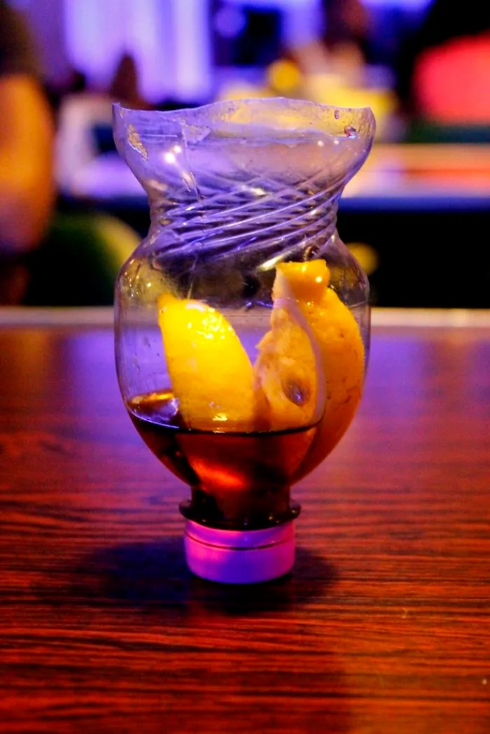 Glass Of Cockatil. Very Economy!
