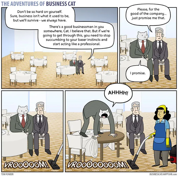 How Your Office Would Look If Your Boss Was A Cat
