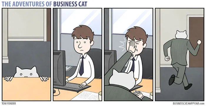 How Your Office Would Look If Your Boss Was A Cat