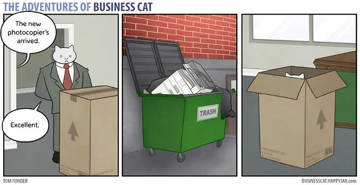 The Adventures Of Business Cat