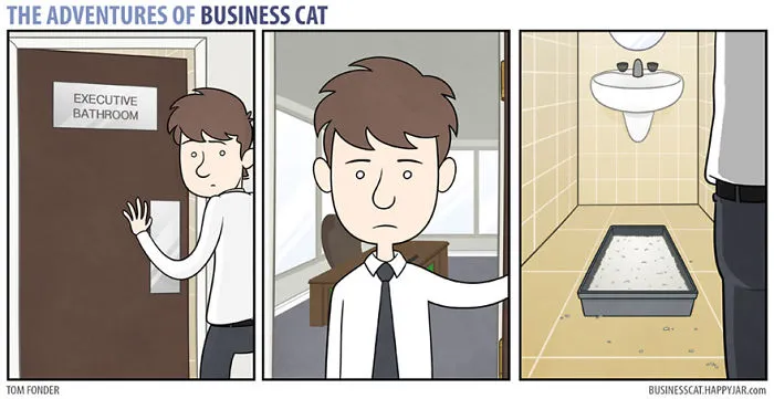 How Your Office Would Look If Your Boss Was A Cat