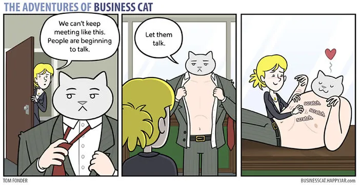 How Your Office Would Look If Your Boss Was A Cat