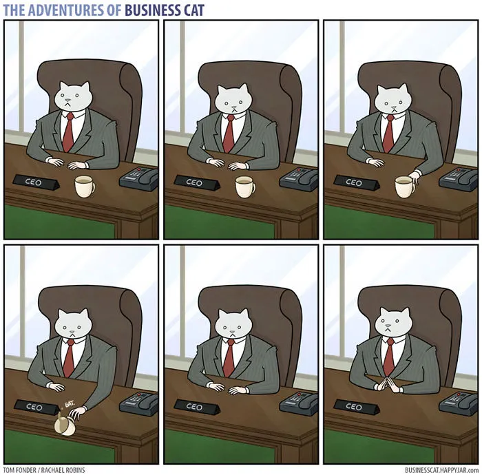 How Your Office Would Look If Your Boss Was A Cat