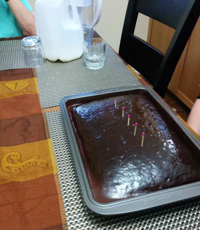 Didn't Have Candles, Had Matches Tho