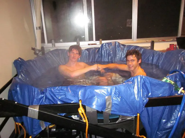 Dorm Room Hot Tub